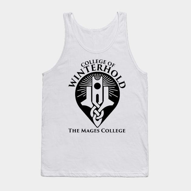 College of Winterhold - The Mages College Tank Top by Meta Cortex